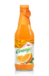 300ml Orange Juice Glass bottle